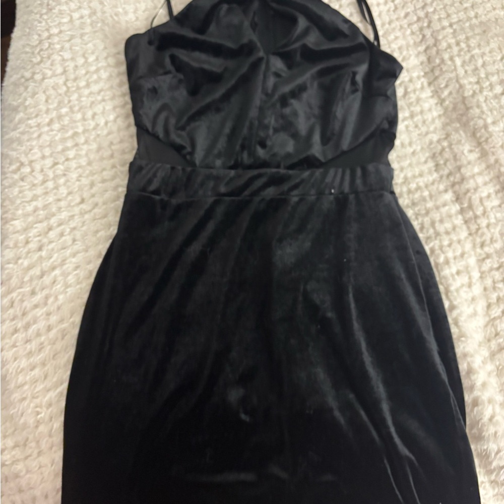 B Darlin Strapless Black Dress
